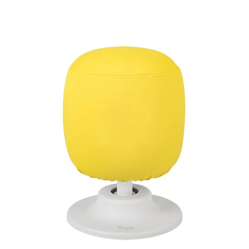 Kids Adjustable Pivot Stool, Small, 13" to 17", Yellow