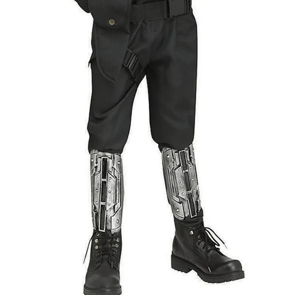 Kids Gaming Fighter Black Video Game Halloween Costume