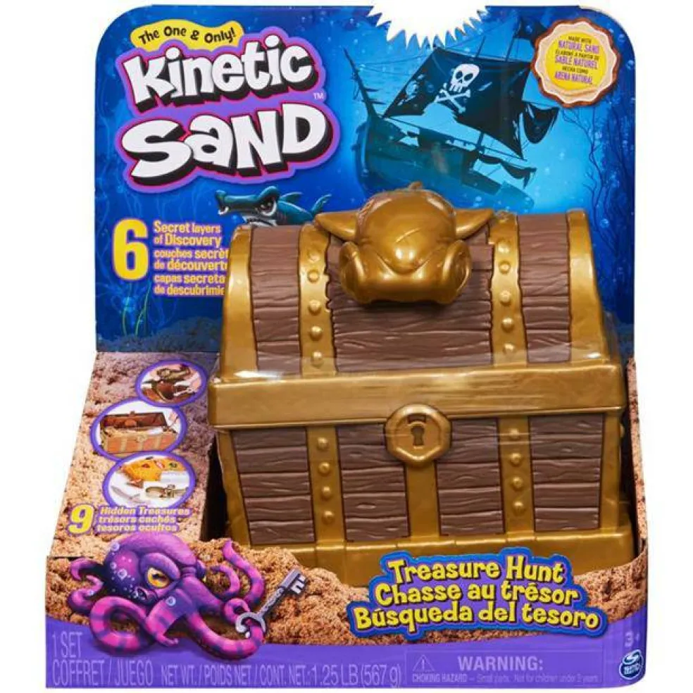 Kinetic Sand Treasure Hunt Kinetic Sand, Natural