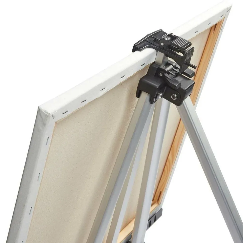 KINGART® Aluminum Tripod Artist Field & Display Easel, 66" Stand