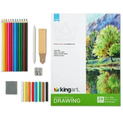 KINGART® Drawing Set 25 pcs