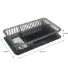 Kitchen Details Smoke Gray Large Dish Rack with Tray