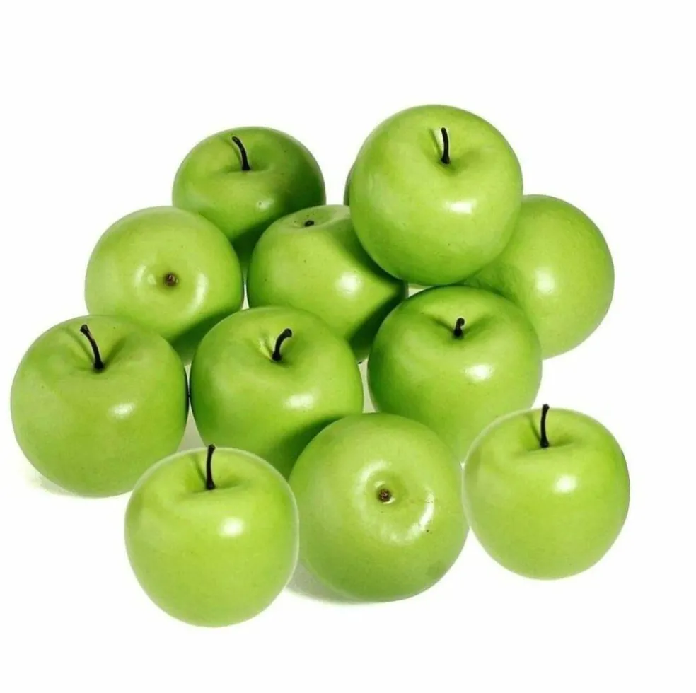 Kitcheniva Artificial Apples Table Kitchen Decor 6 Pcs