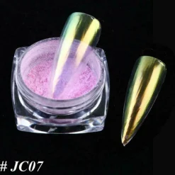 Kitcheniva Glitter Holographic Mirror Nail Art Powder
