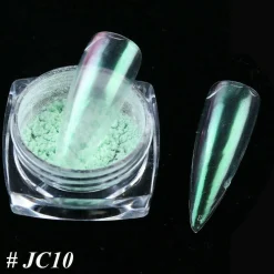 Kitcheniva Glitter Holographic Mirror Nail Art Powder