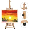 Kitcheniva Heavy-Duty Large Artist Wood H-Frame Easel Stand