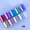 Kitcheniva Holographic Nail Foils DIY Sticker Set of 10