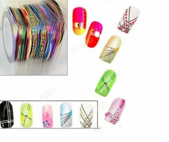 Kitcheniva Nail Striping Tape Line Roll Nail Art Decoration 15 Pcs