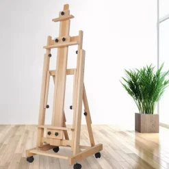 Kitcheniva Painting H-Frame Wood Large Heavy-Duty Studio Artist Easel Art