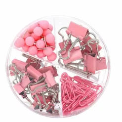 Kitcheniva Reusable Push Pins & Clips Office Essentials Set 103 Pcs