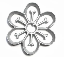 Kitchen Supply 70980 Rosette Bunuelos Cookie Mold, Large Daisy 5 Inch Diameter x 0.8 Inch D
