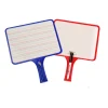 KleenSlate® Blank & Lined Double-Sided Rectangular Dry Erase Paddles with Markers, 10 Sets