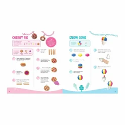 Klutz® Make Glitter Clay Charms Kit