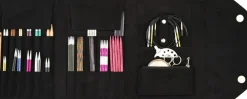 KnitPro Assorted Knitting Needle Case- Beige or Black