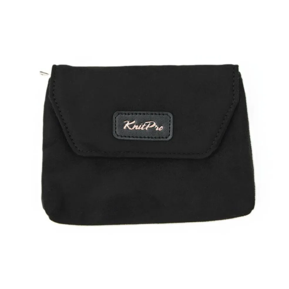 KnitPro Notions Pouch for Knitting Accessories- Beige or Black