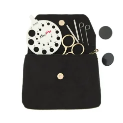 KnitPro Notions Pouch for Knitting Accessories- Beige or Black