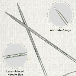 KnitPro Stelo Lace Fixed Circular Knitting Needles 16