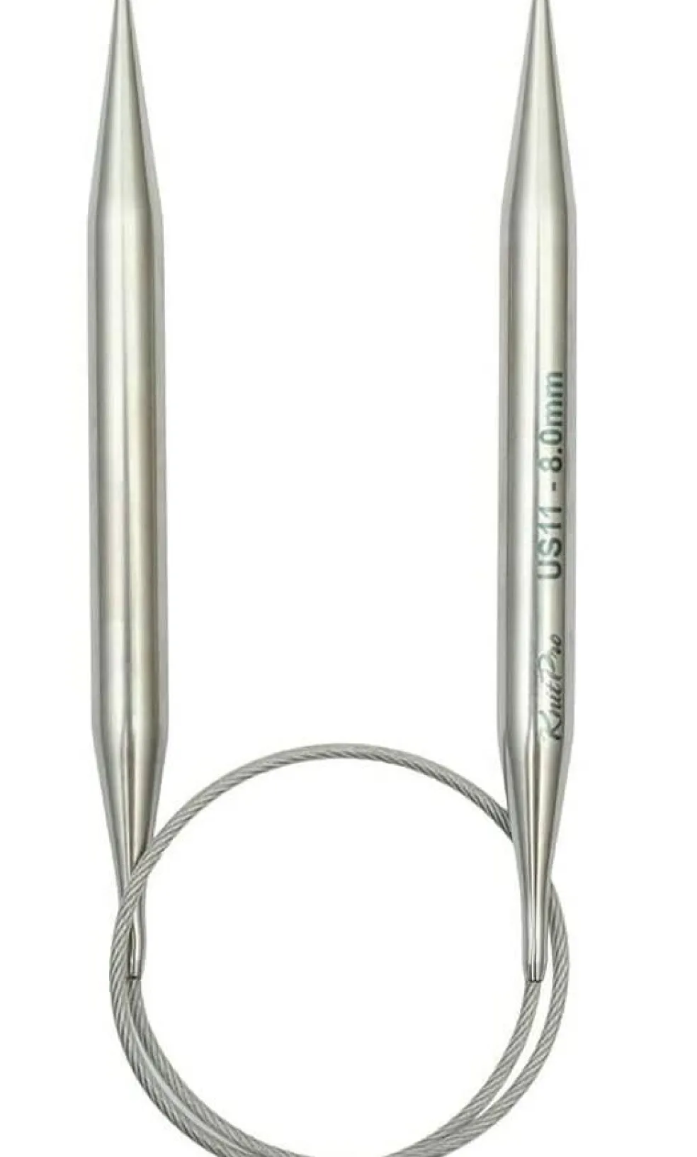 KnitPro Stelo Lace Fixed Circular Knitting Needles 16" (40cm) Size 0 - 15