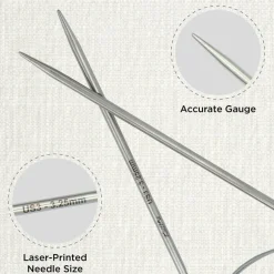 KnitPro Stelo Lace Fixed Circular Knitting Needles 16