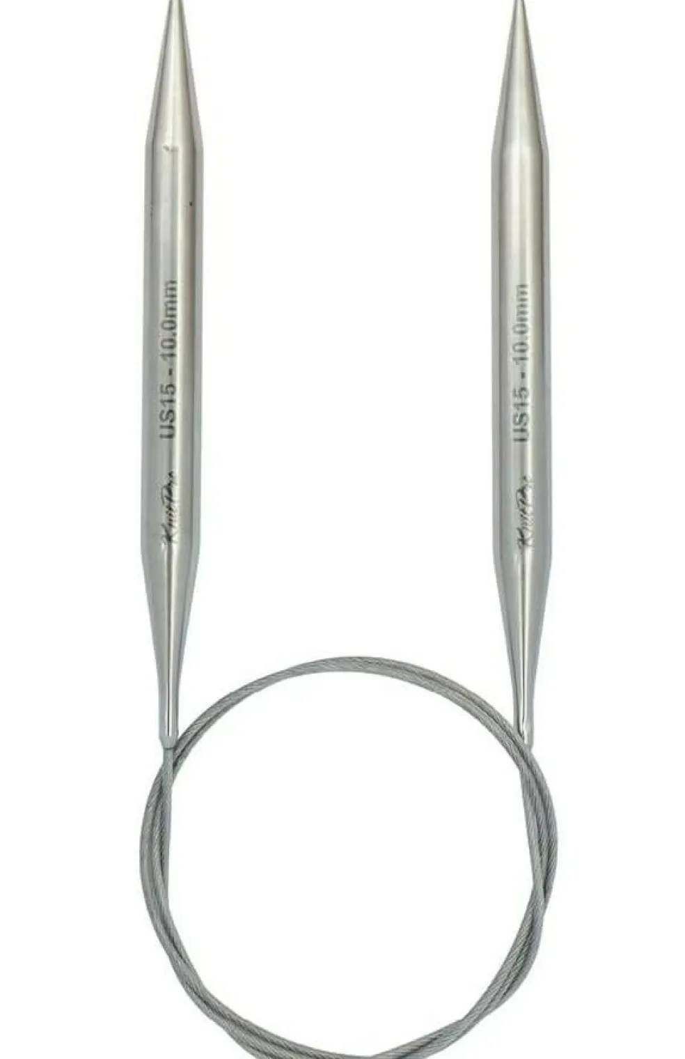 KnitPro Stelo Lace Fixed Circular Knitting Needles 40" Size 0 - 17