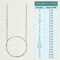 KnitPro Stelo Lace Fixed Circular Knitting Needles 40