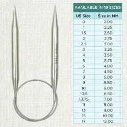 KnitPro Stelo Lace Fixed Circular Knitting Needles 40
