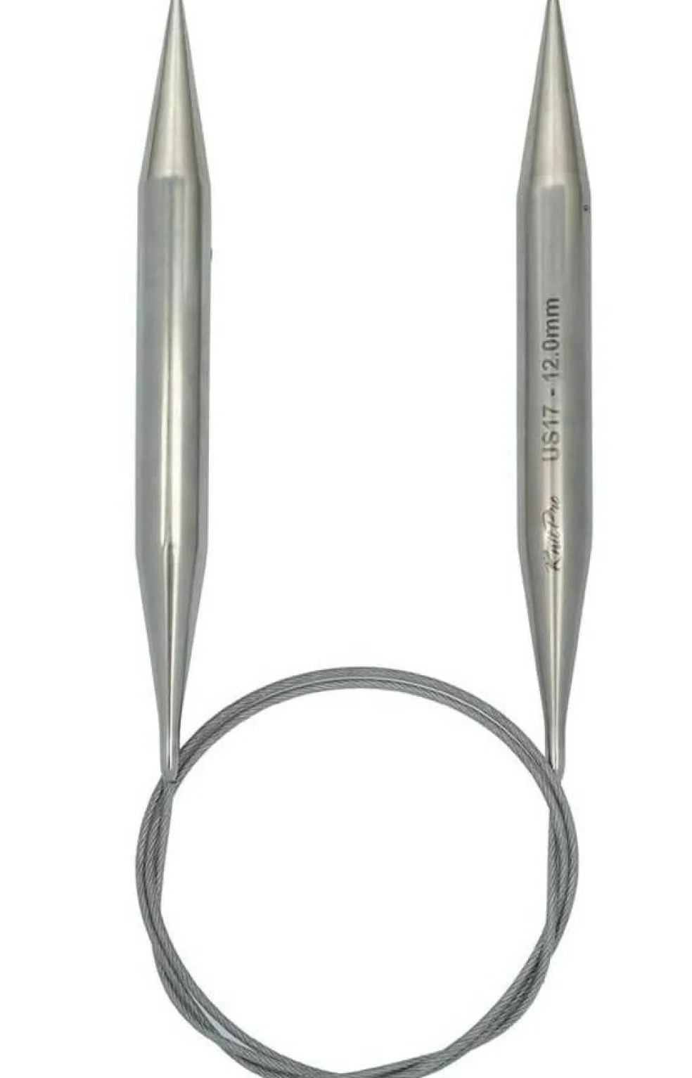 KnitPro Stelo Lace Fixed Circular Knitting Needles 40" Size 0 - 17