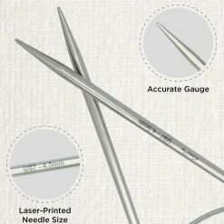KnitPro Stelo Lace Fixed Circular Knitting Needles 40
