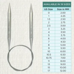 KnitPro Stelo Lace Fixed Circular Knitting Needles 40