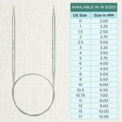 KnitPro Stelo Lace Fixed Circular Knitting Needles 40