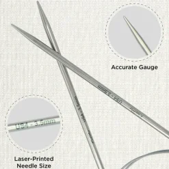 KnitPro Stelo Lace Fixed Circular Knitting Needles 40