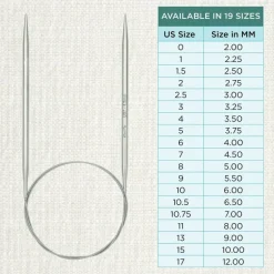 KnitPro Stelo Lace Fixed Circular Knitting Needles 40