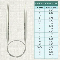 KnitPro Stelo Lace Fixed Circular Knitting Needles 40