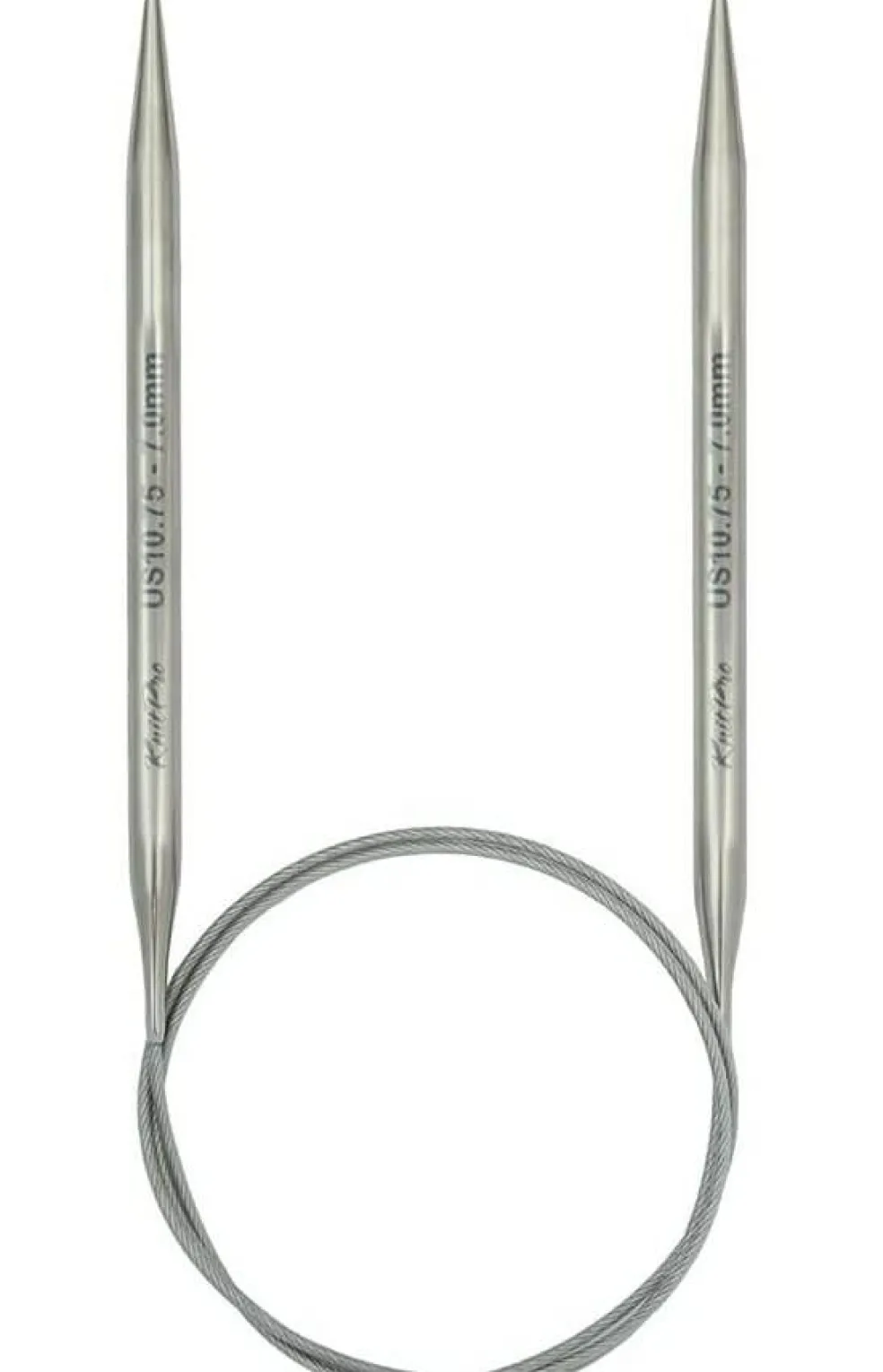 KnitPro Stelo Lace Fixed Circular Knitting Needles 40" Size 0 - 17
