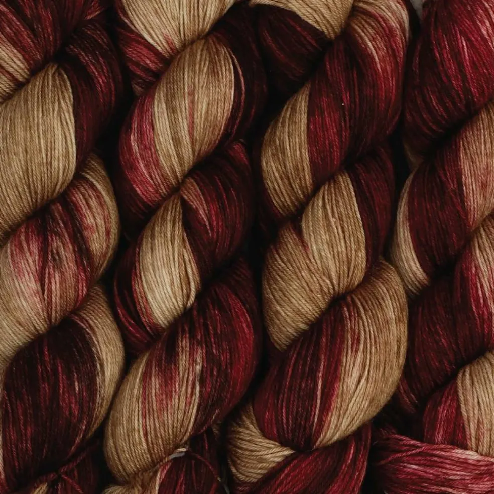 KnitPro Symfonie Premium Hand-Dyed Merino Wool & Polyamide Sock Yarns|Terra Variegated Colors, Include New Colors