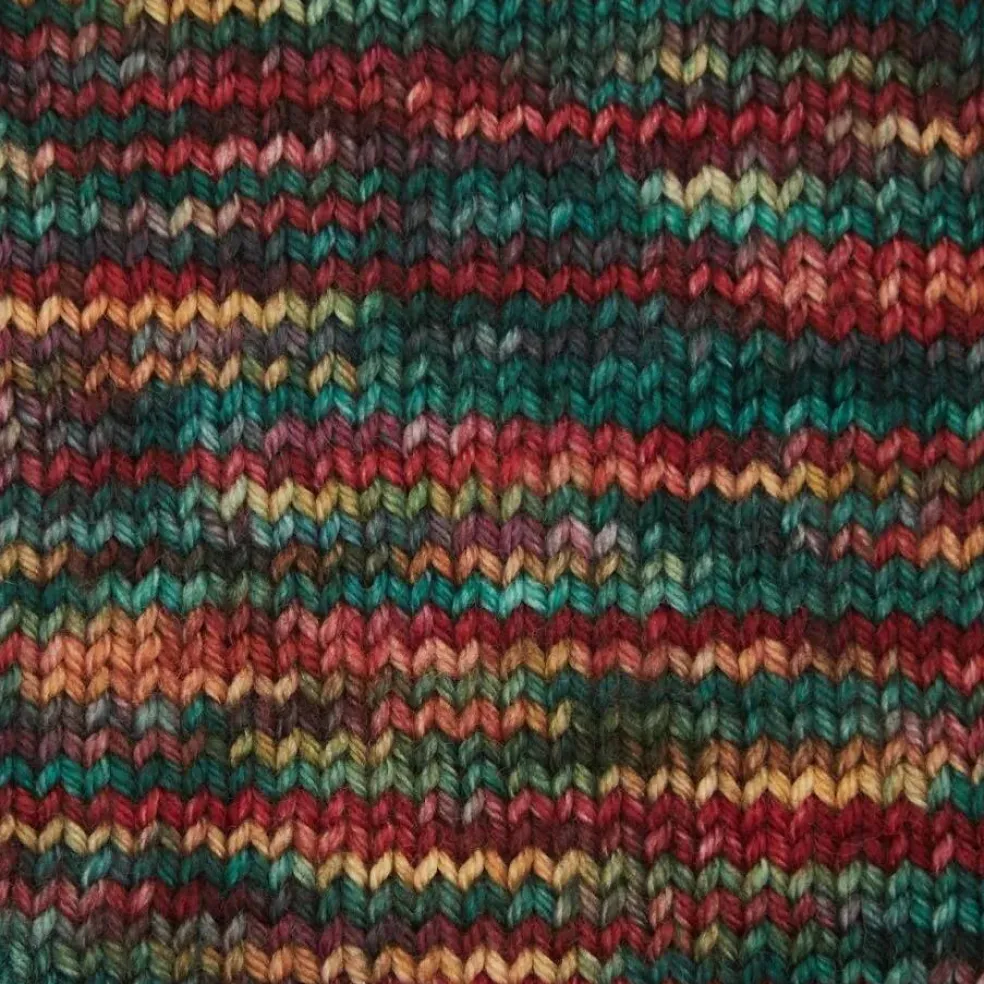 KnitPro Symfonie Premium Hand-Dyed Merino Wool & Polyamide Sock Yarns|Terra Variegated Colors, Include New Colors
