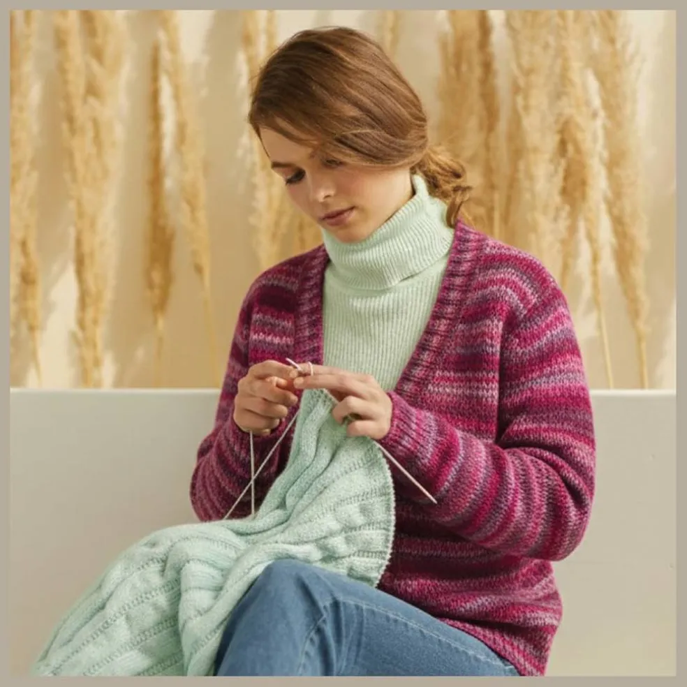 KnitPro Symfonie Premium Hand-Dyed Merino Wool & Polyamide Sock Yarns|Terra Variegated Colors, Include New Colors