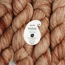 KnitPro Symfonie Premium Hand-Dyed Merino Wool & Polyamide Sock Yarns|Terra Variegated Colors, Include New Colors