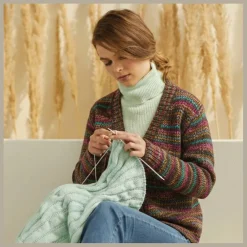 KnitPro Symfonie Premium Hand-Dyed Merino Wool & Polyamide Sock Yarns|Terra Variegated Colors, Include New Colors