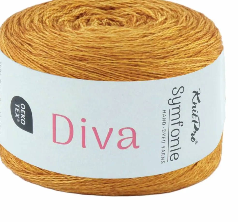 KnitPro Symfonie Premium Hand Dyed Merino & Silk Lace Weight Yarns | Diva