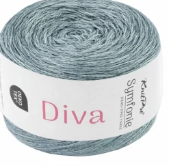 KnitPro Symfonie Premium Hand Dyed Merino & Silk Lace Weight Yarns | Diva