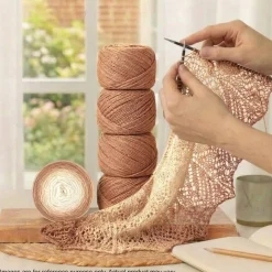 KnitPro Symfonie Premium Hand Dyed Merino & Silk Lace Weight Yarns | Diva