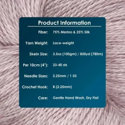 KnitPro Symfonie Premium Hand Dyed Merino & Silk Lace Weight Yarns | Diva