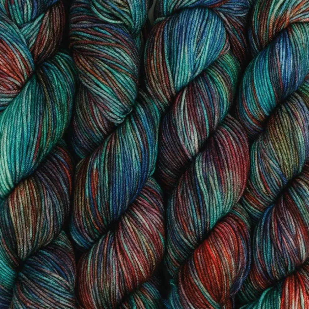 KnitPro Symfonie Premium Hand Dyed Yarn Merino Wool & Silk Blend| Luna