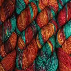 KnitPro Symfonie Premium Hand Dyed Yarn Merino Wool & Silk Blend| Luna