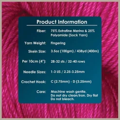 KnitPro Symfonie Premium Hand-Dyed Merino Wool & Polyamide Sock Yarns|Terra