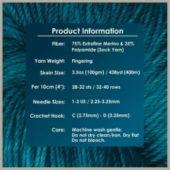 KnitPro Symfonie Premium Hand-Dyed Merino Wool & Polyamide Sock Yarns|Terra