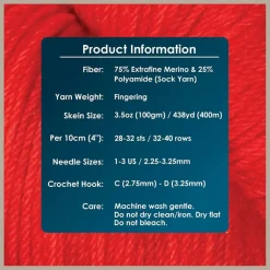 KnitPro Symfonie Premium Hand-Dyed Merino Wool & Polyamide Sock Yarns|Terra