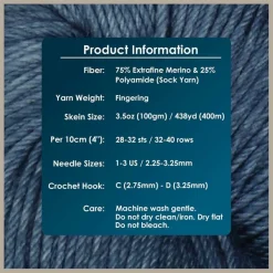 KnitPro Symfonie Premium Hand-Dyed Merino Wool & Polyamide Sock Yarns|Terra