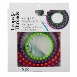 Knit Quick™ Knitting Loom Set by Loops & Threads®